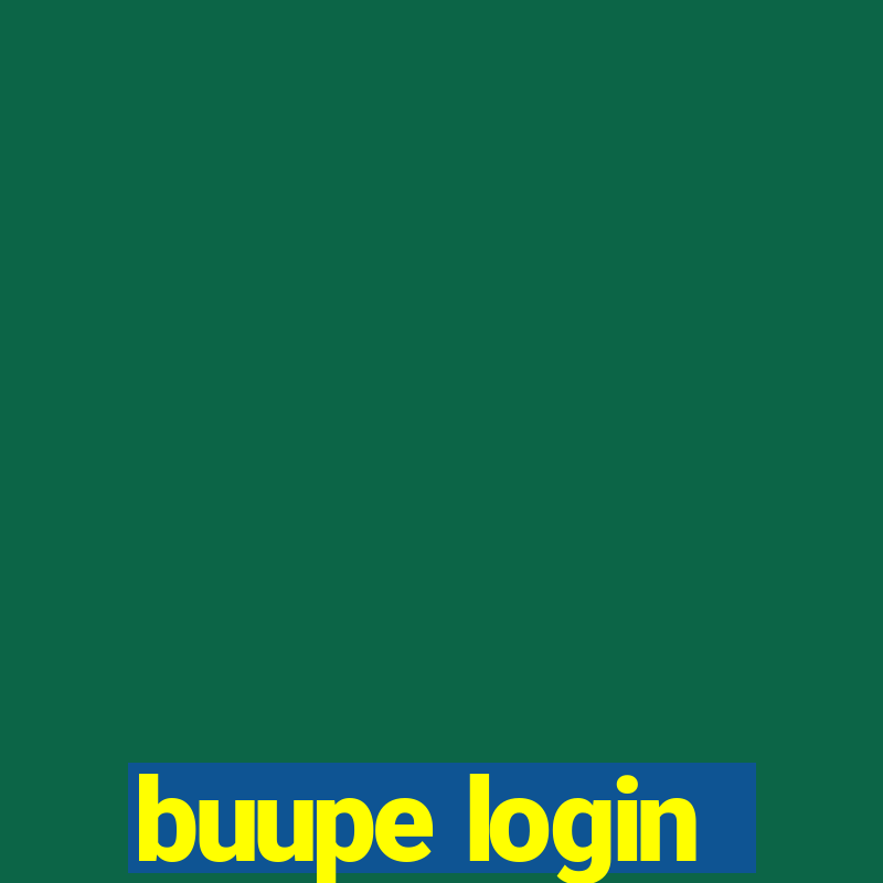 buupe login